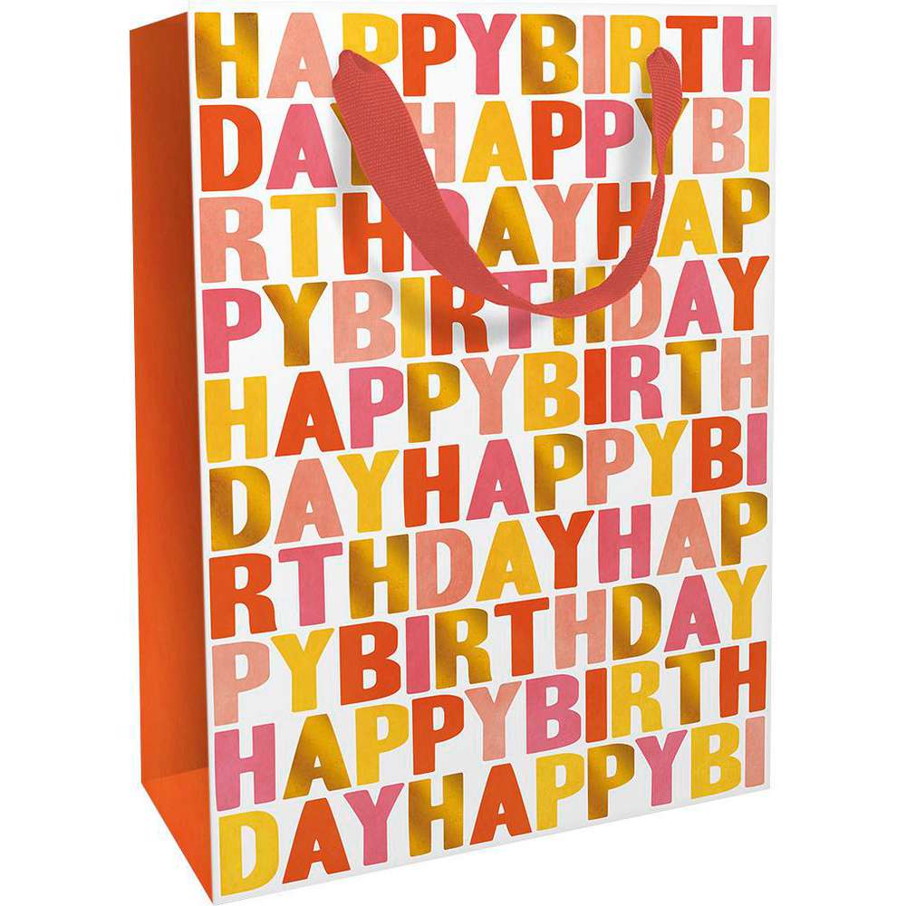 Produktabbildung Braun+Company Geschenktasche 26x36x13cm Unique Birthday