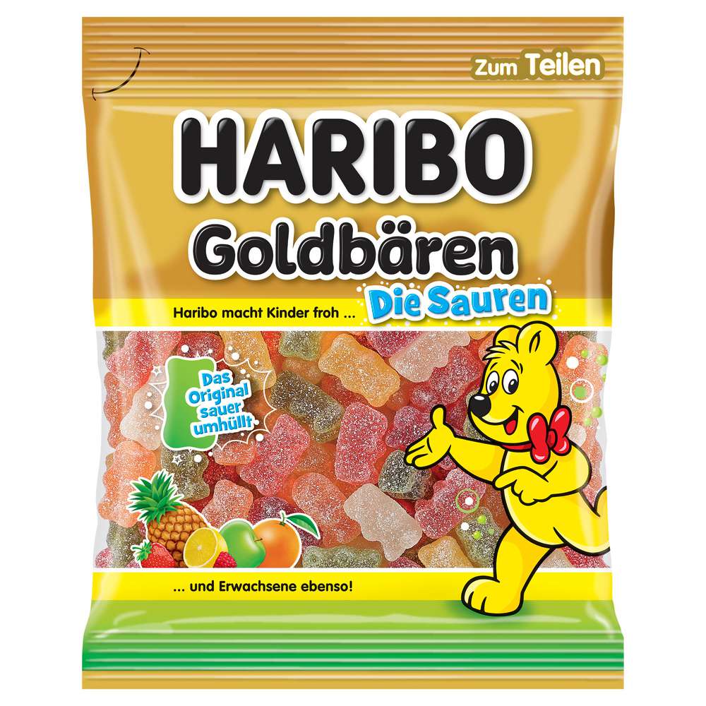 Produktabbildung Haribo Fruchtgummi Goldbären Die Sauren