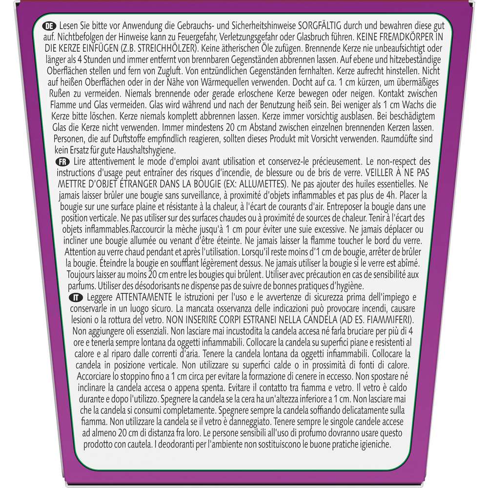 Produktabbildung Air Wick Wohlfühlkerze Duo Frosted Berry Wonder