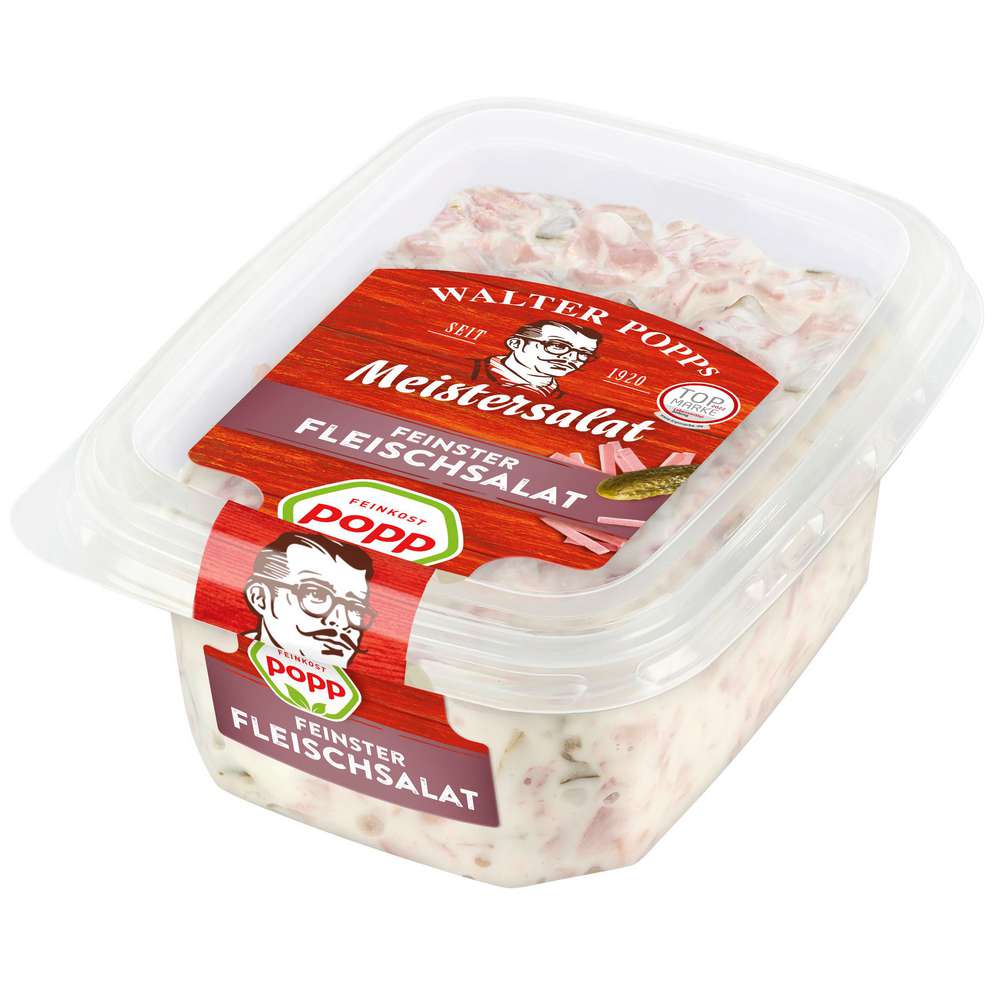 Produktabbildung Popp Feinster Fleischsalat