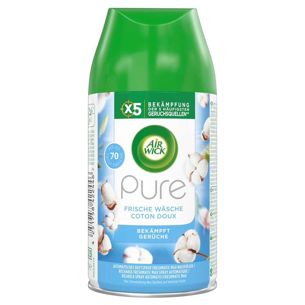 Produktabbildung Air Wick Duftspray Nachfüller für Freshmatic Pure, Frische Wäsche