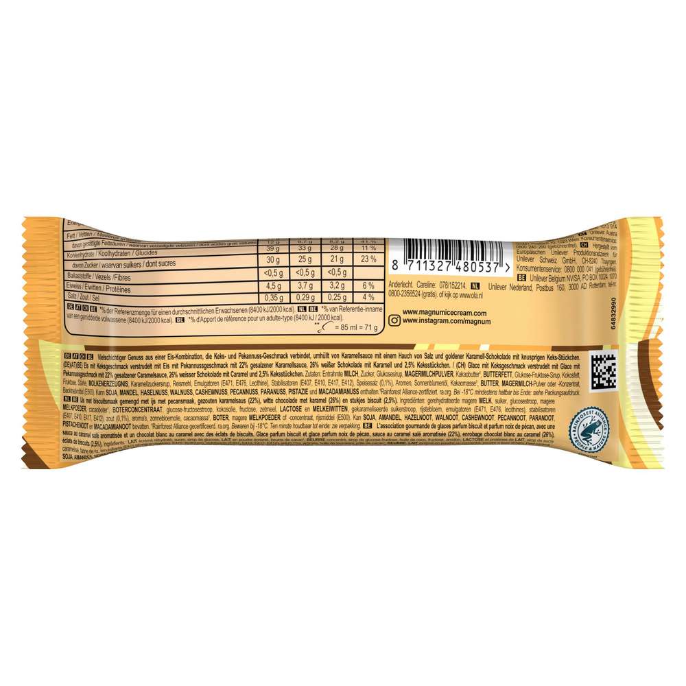Produktabbildung Magnum Stiel-Eis Magnum, Karamell/Schokolade