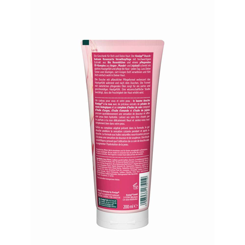 Produktabbildung Kneipp Duschbalsam, Rosenzarte Verwöhnpflege