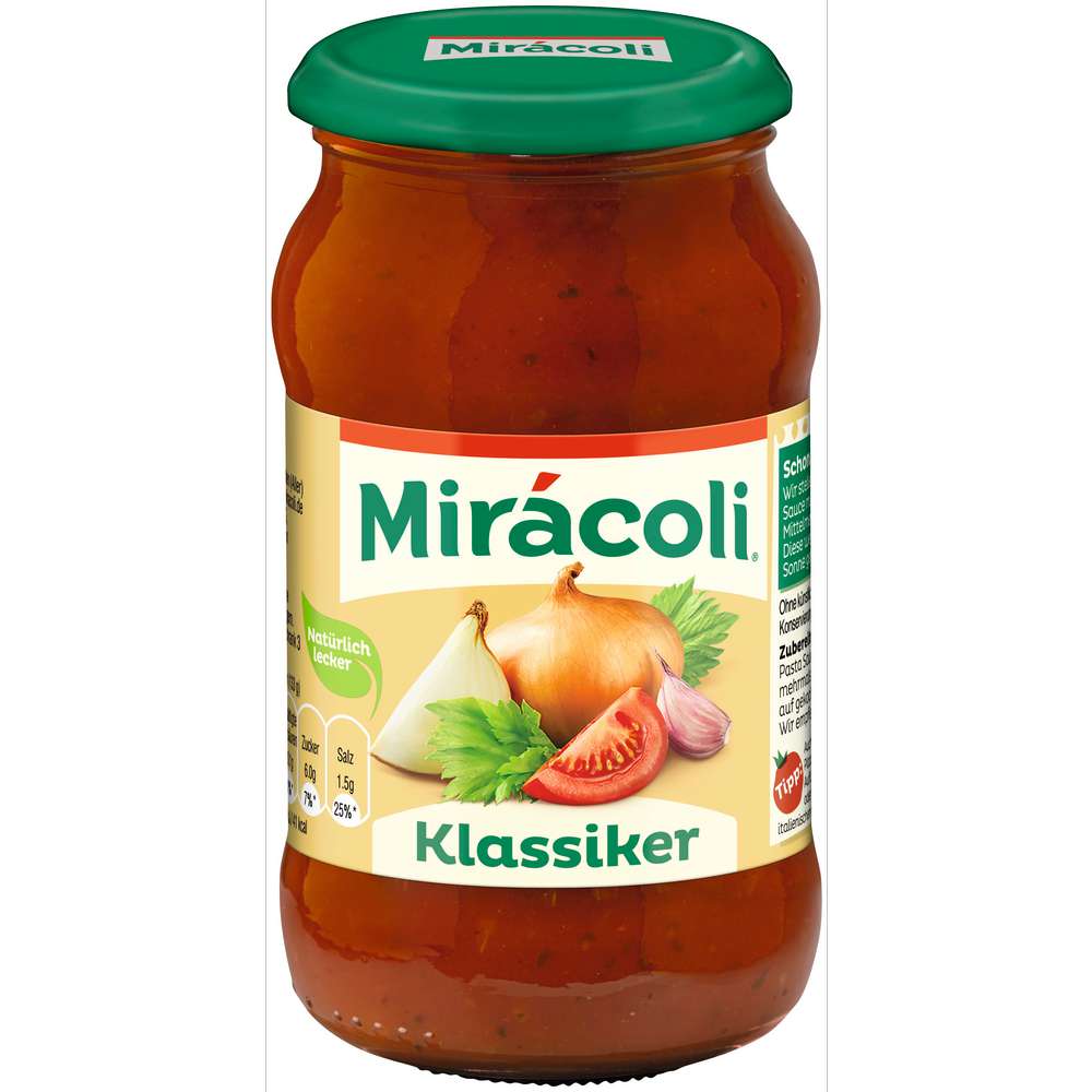 Produktabbildung Miracoli Pastasauce, klassik