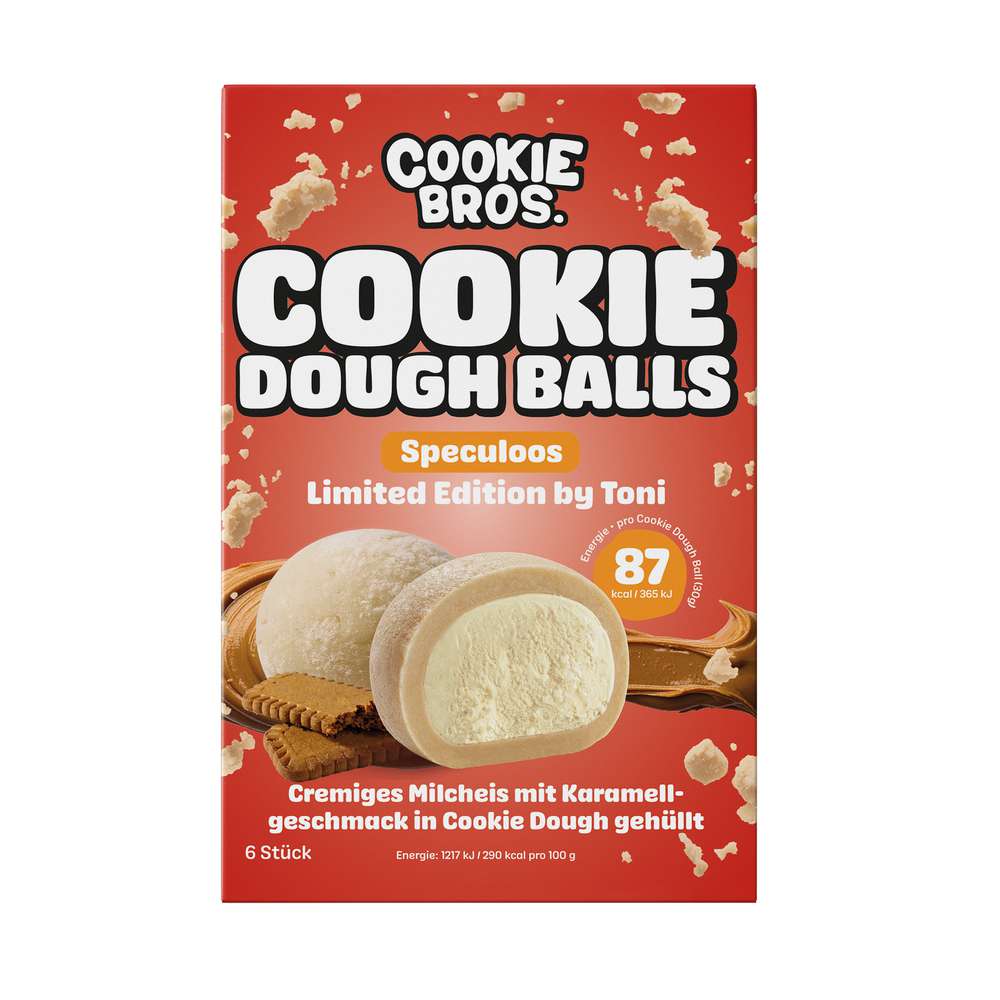 Produktabbildung Cookie Bros. Cookie Dough Balls - Speculoos
