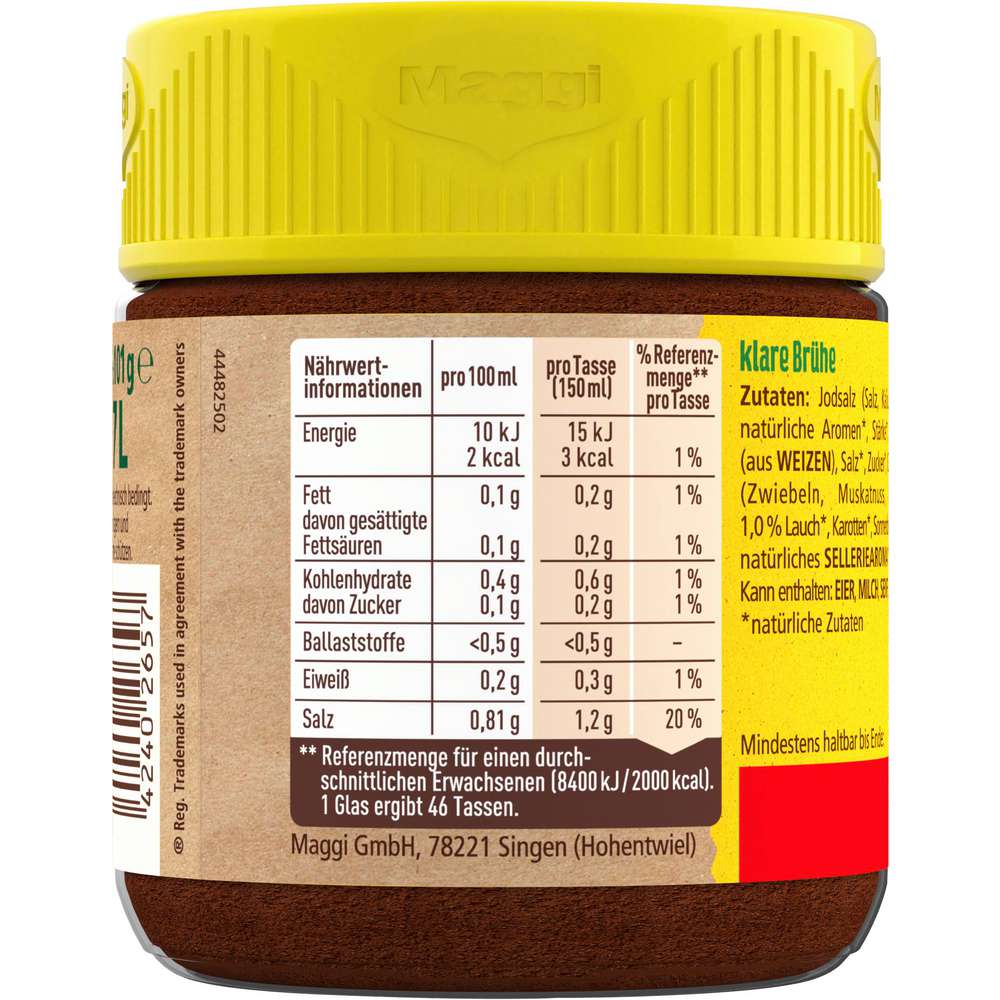 Produktabbildung Maggi Klare Brühe