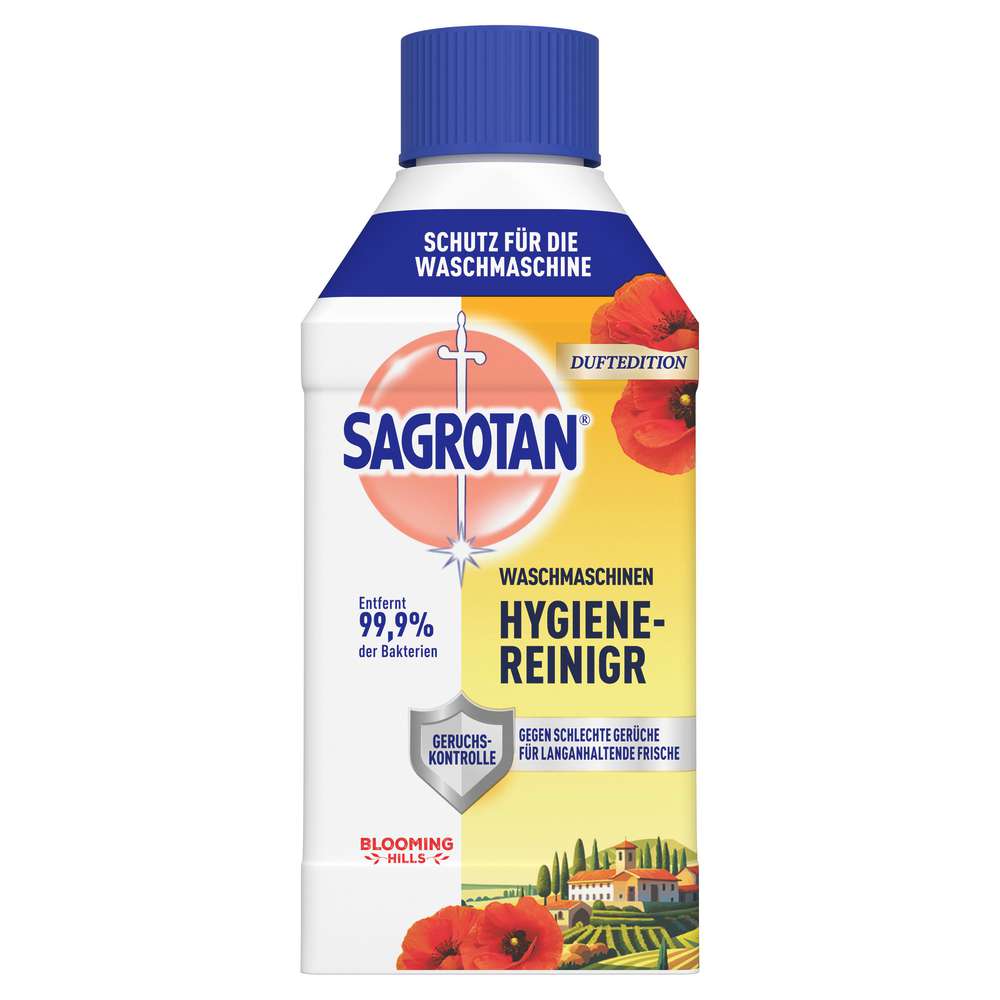 Produktabbildung Sagrotan Waschmaschine Hygiene Reiniger, Blooming Hills