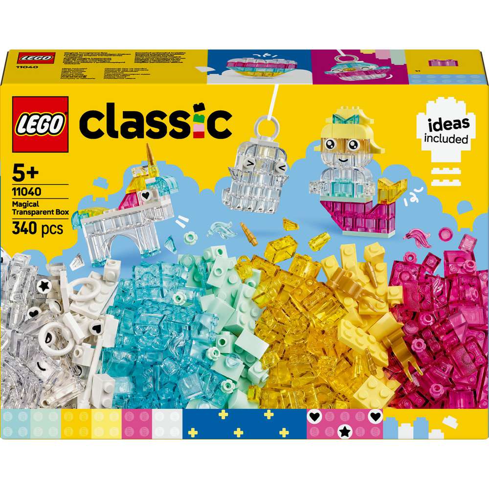 Produktabbildung Lego LEGO Classic Zauberbox mit durchsichtigen Steinen 11040