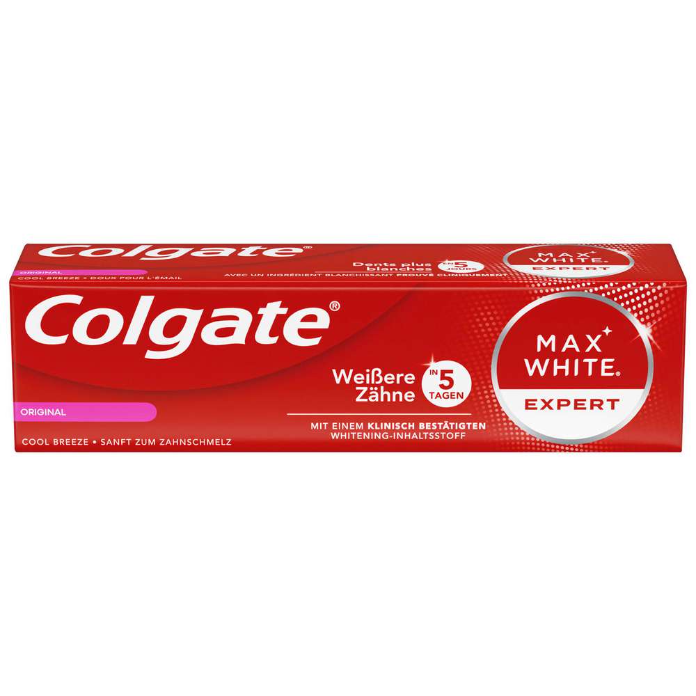 Produktabbildung Colgate Zahncreme, Max White Expert
