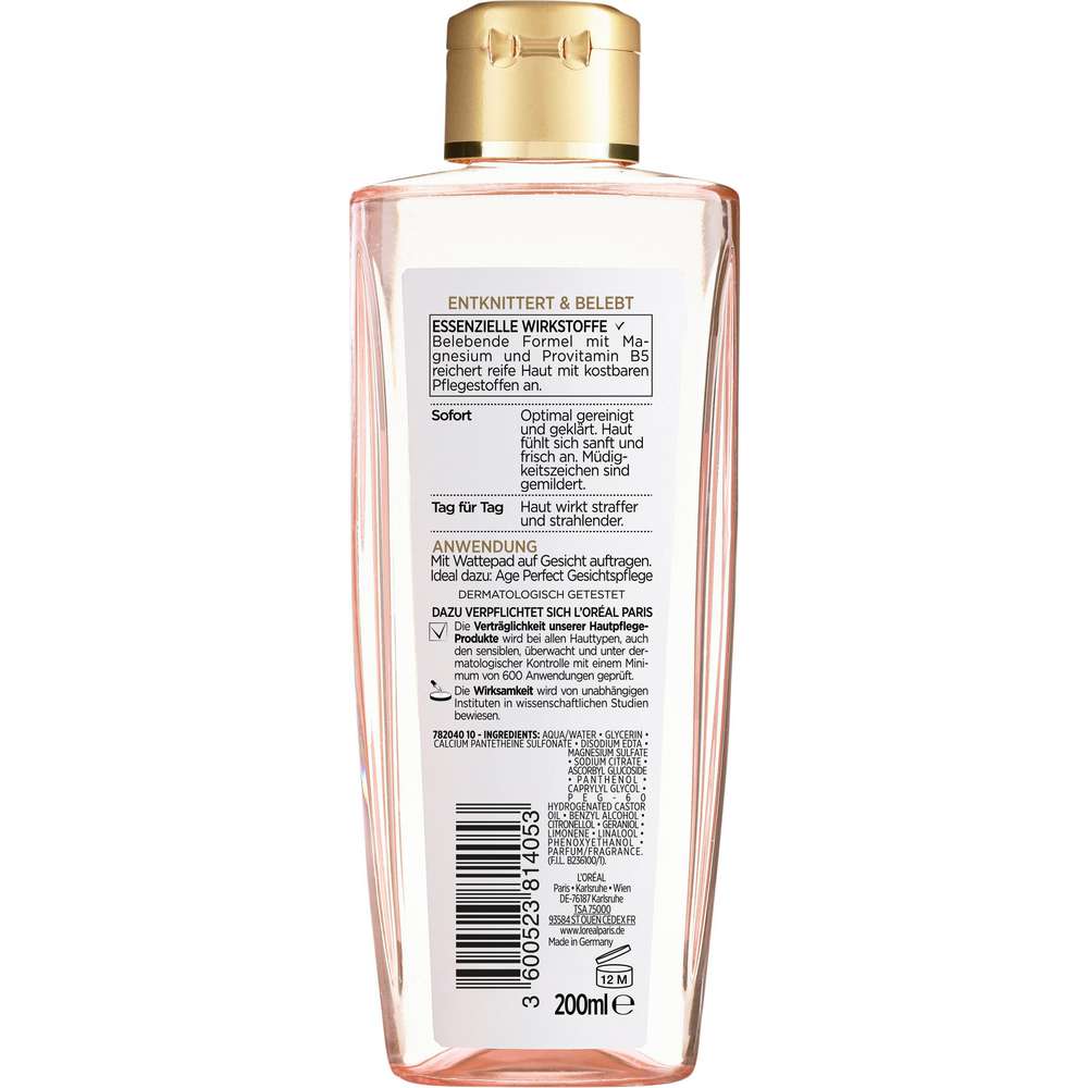 Produktabbildung L'Oreal Paris Age Perfect Gesichtswasser, erfrischend