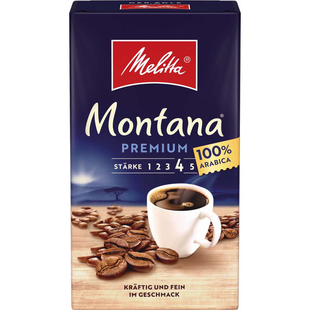 Produktabbildung Melitta Kaffee Montana Premium, gemahlen