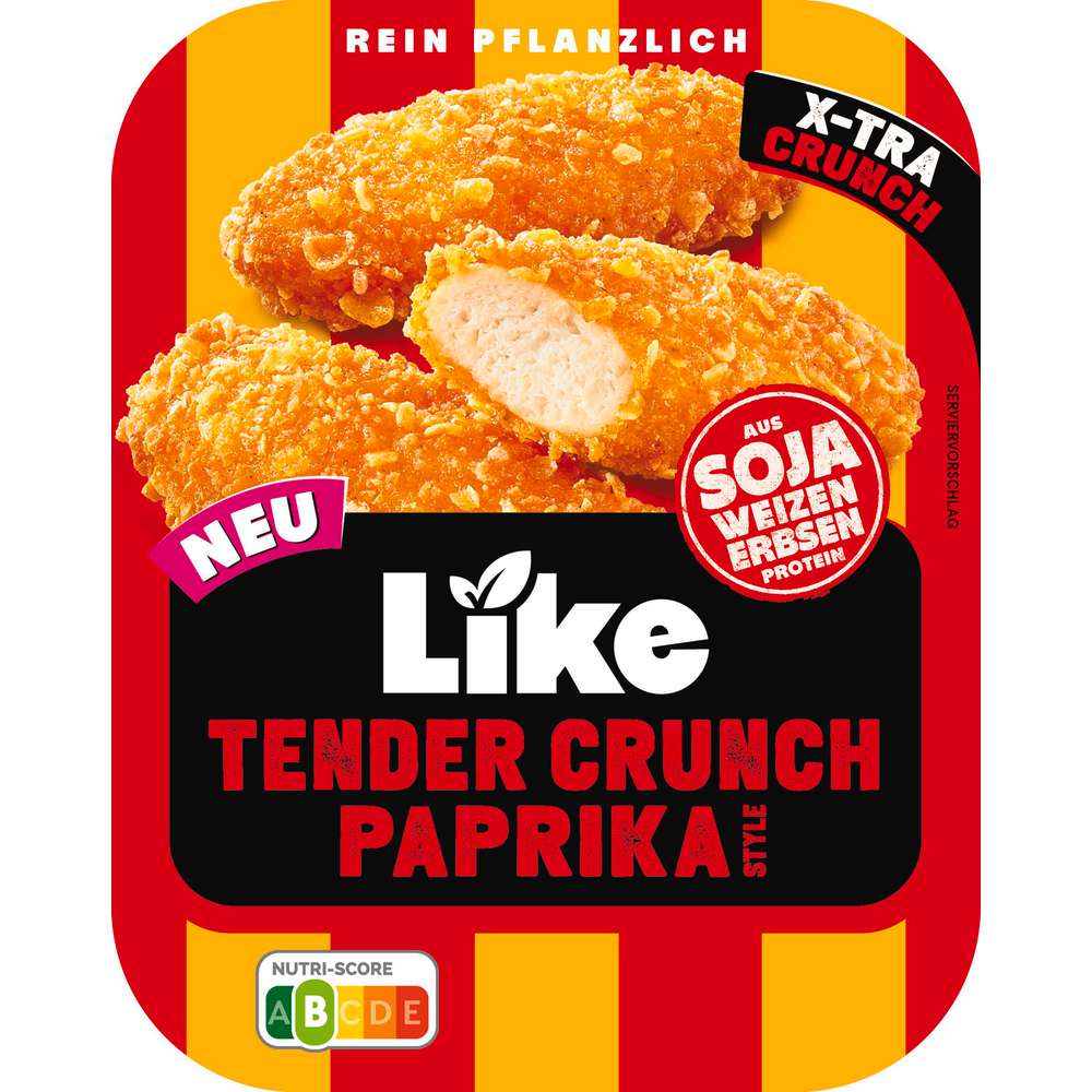 Produktabbildung Like Meat Like Tender Crunch Paprika Style, Pflanzlich