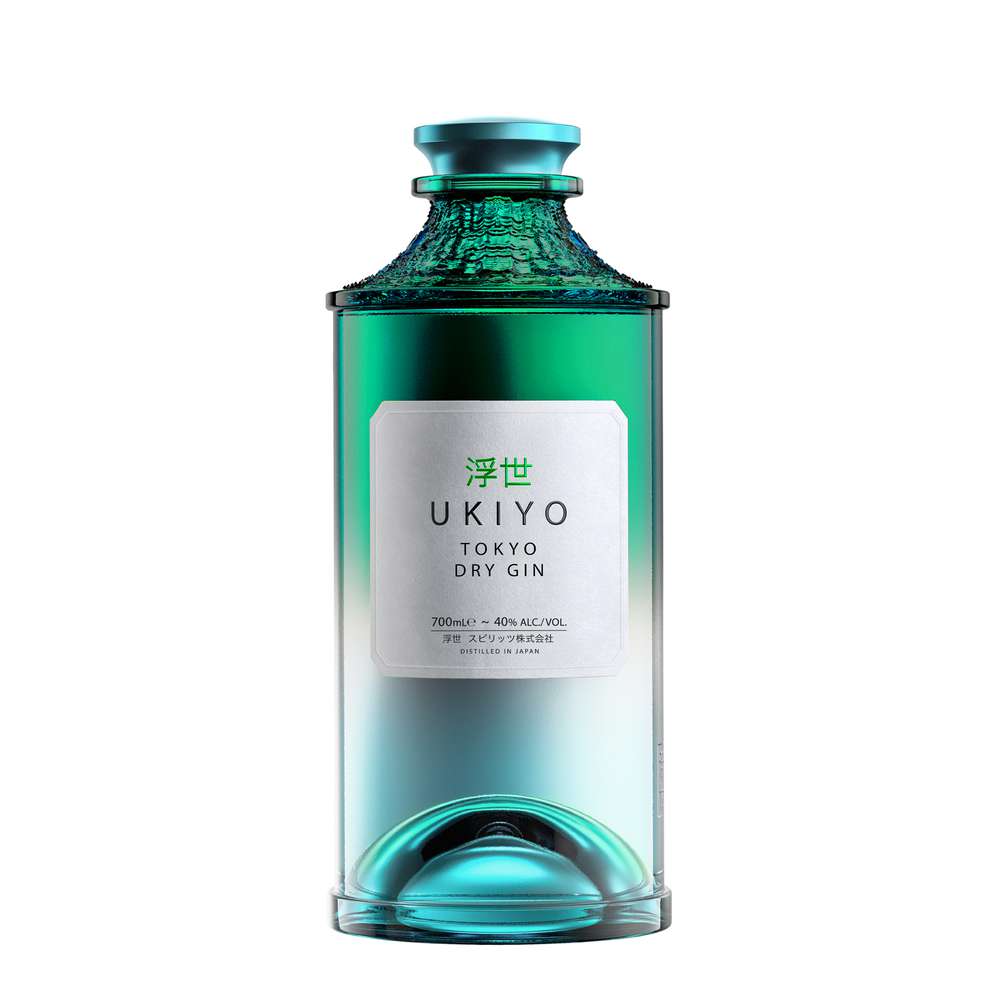 Produktabbildung Ukiyo Japanese Tokyo Dry Gin 40%
