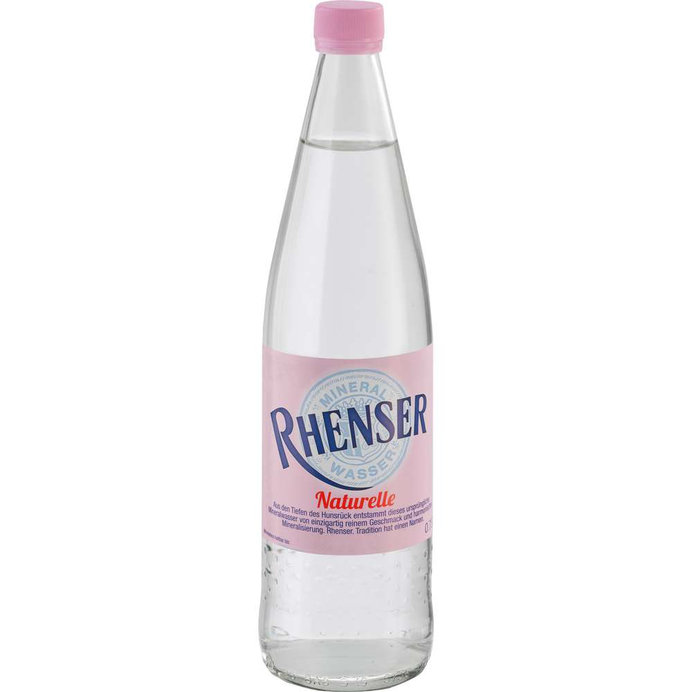 Produktabbildung Rhenser Mineralwasser, Naturelle