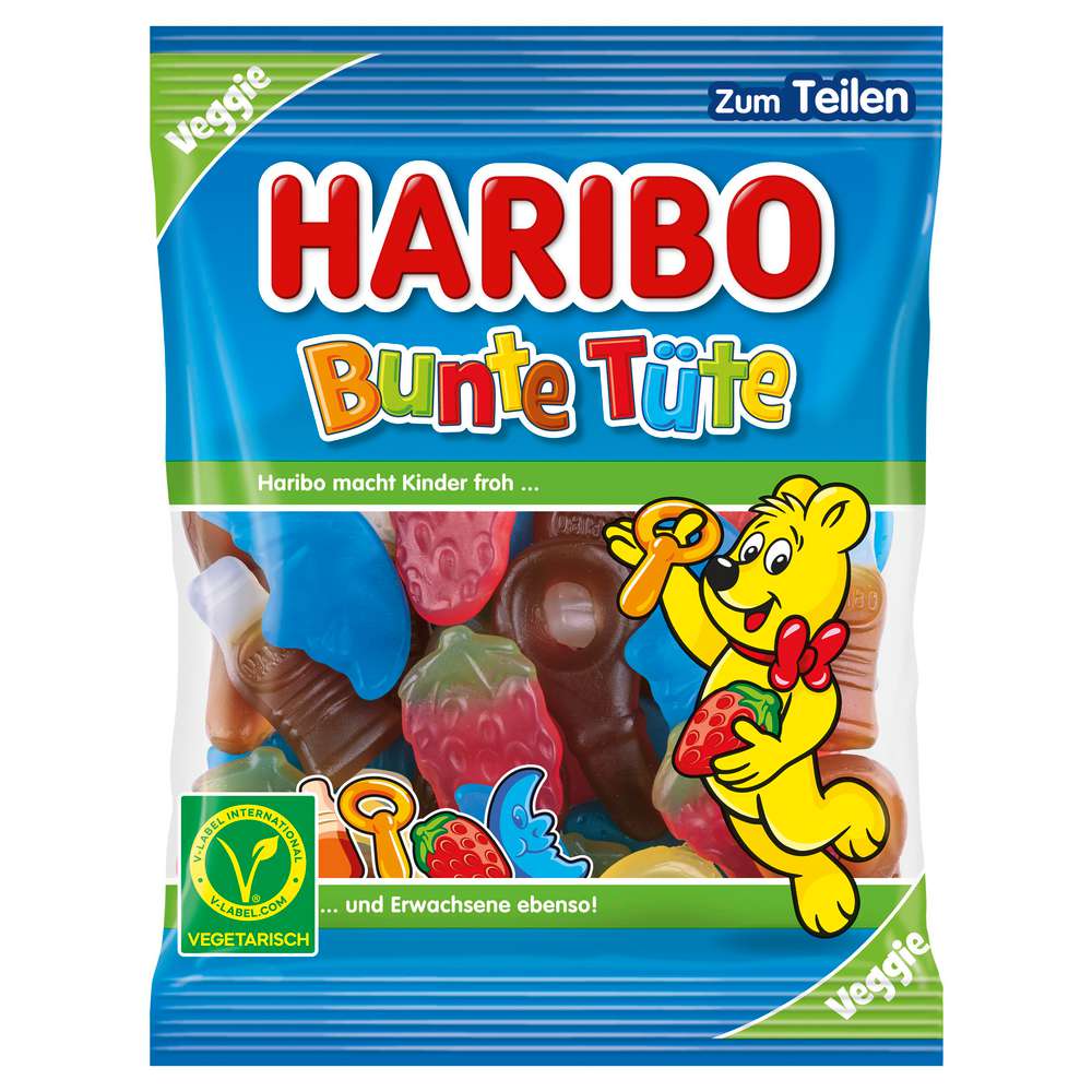 Produktabbildung Haribo Fruchtgummi Bunte Tüte
