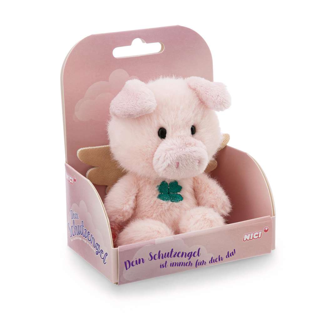 Produktabbildung Nici Kuscheltier Schutzengel Schwein, 12cm, Geschenkbox