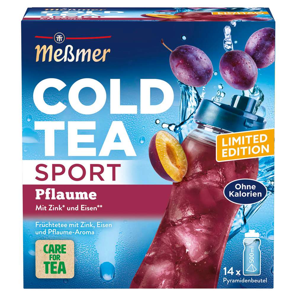 Produktabbildung Messmer Cold Tea Sport Pflaume