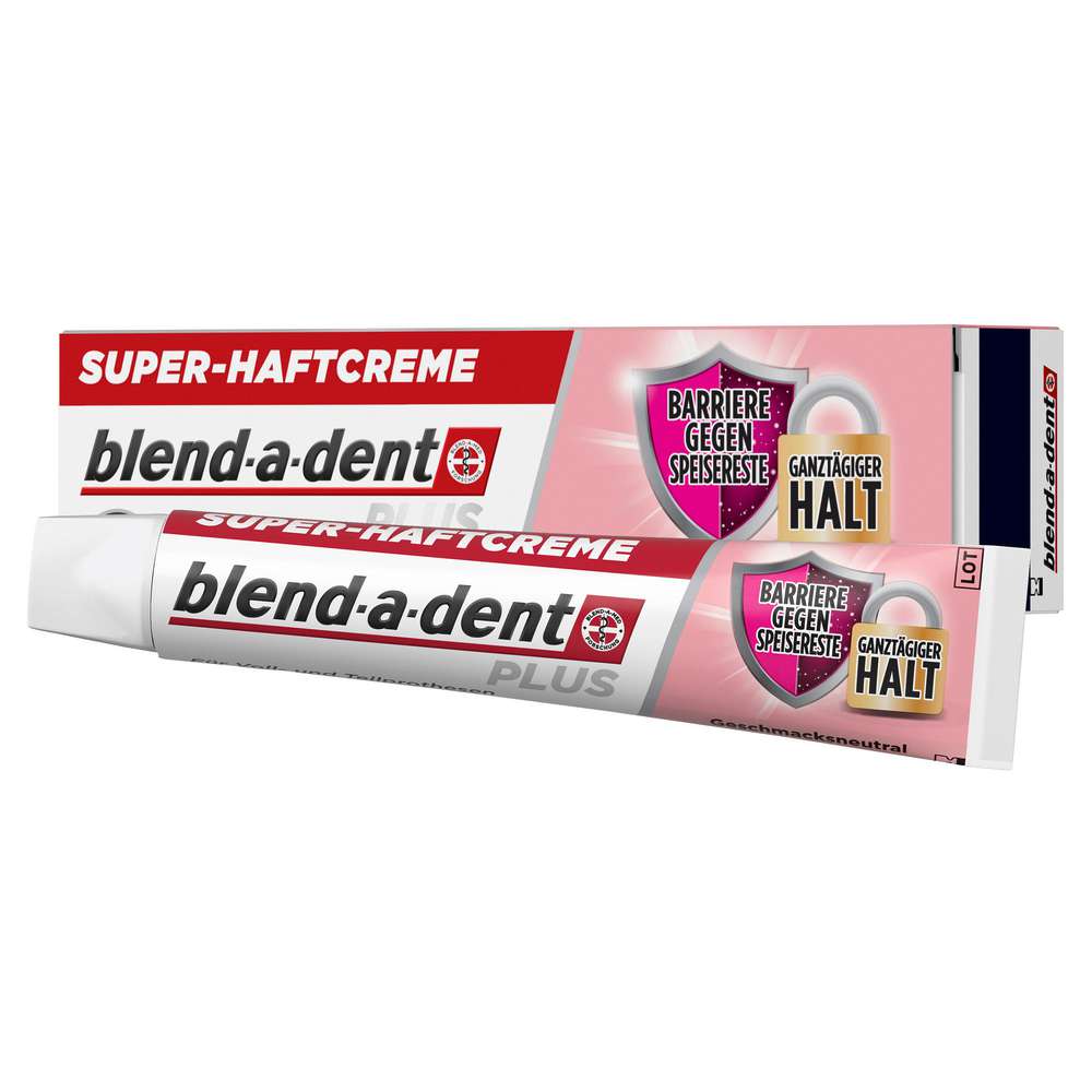 Produktabbildung Blend-A-Dent Haftcreme für Voll-und Teilprothesen