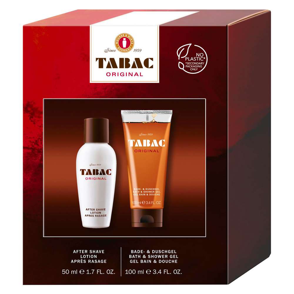 Produktabbildung Tabac Geschenk-Set Original, After Shave & Duschgel