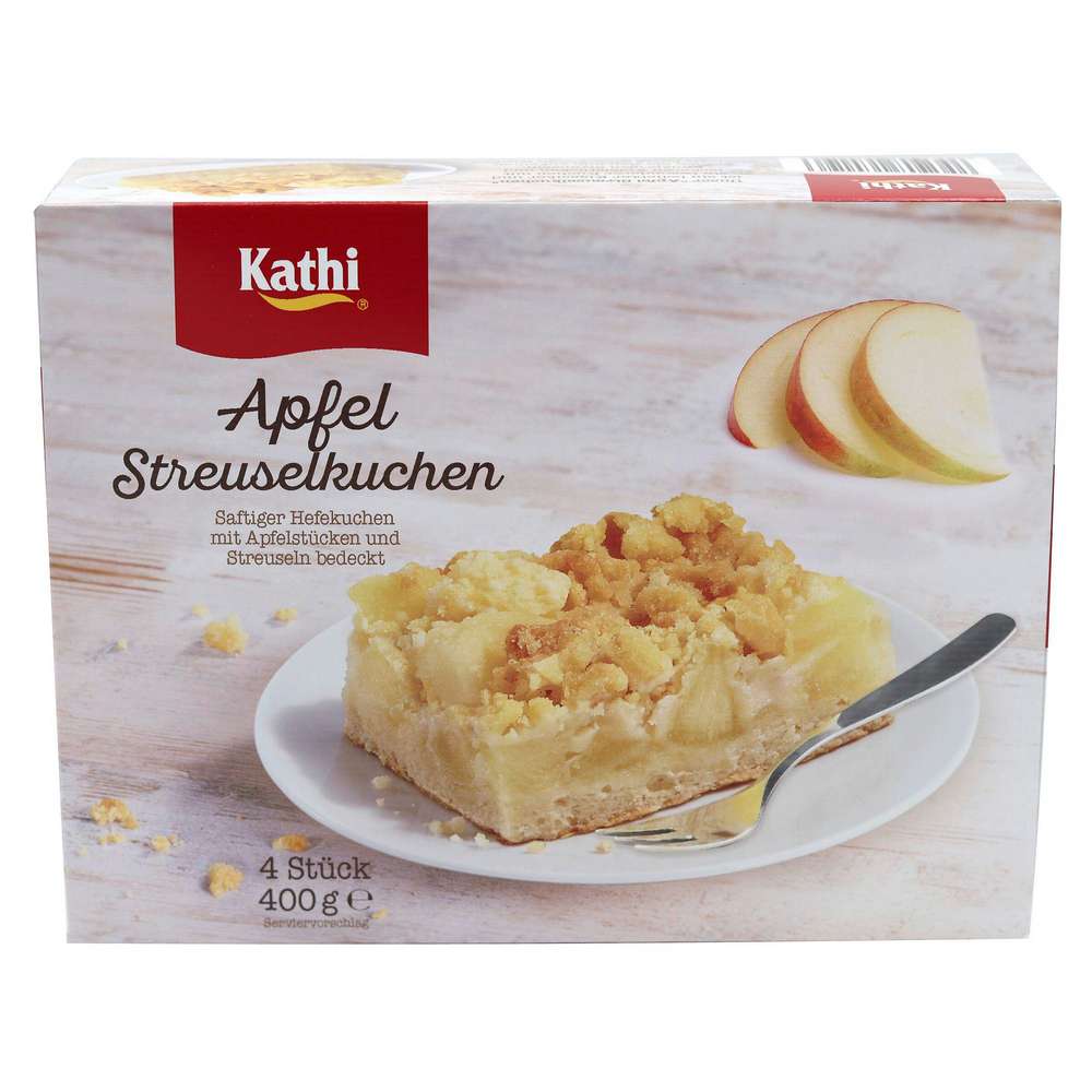 Produktabbildung Kathi Apfel-Streuselkuchen, tiefgekühlt