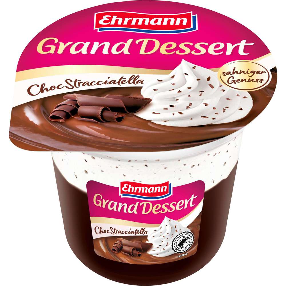 Produktabbildung Ehrmann Grand Dessert, Choc Stracciatella