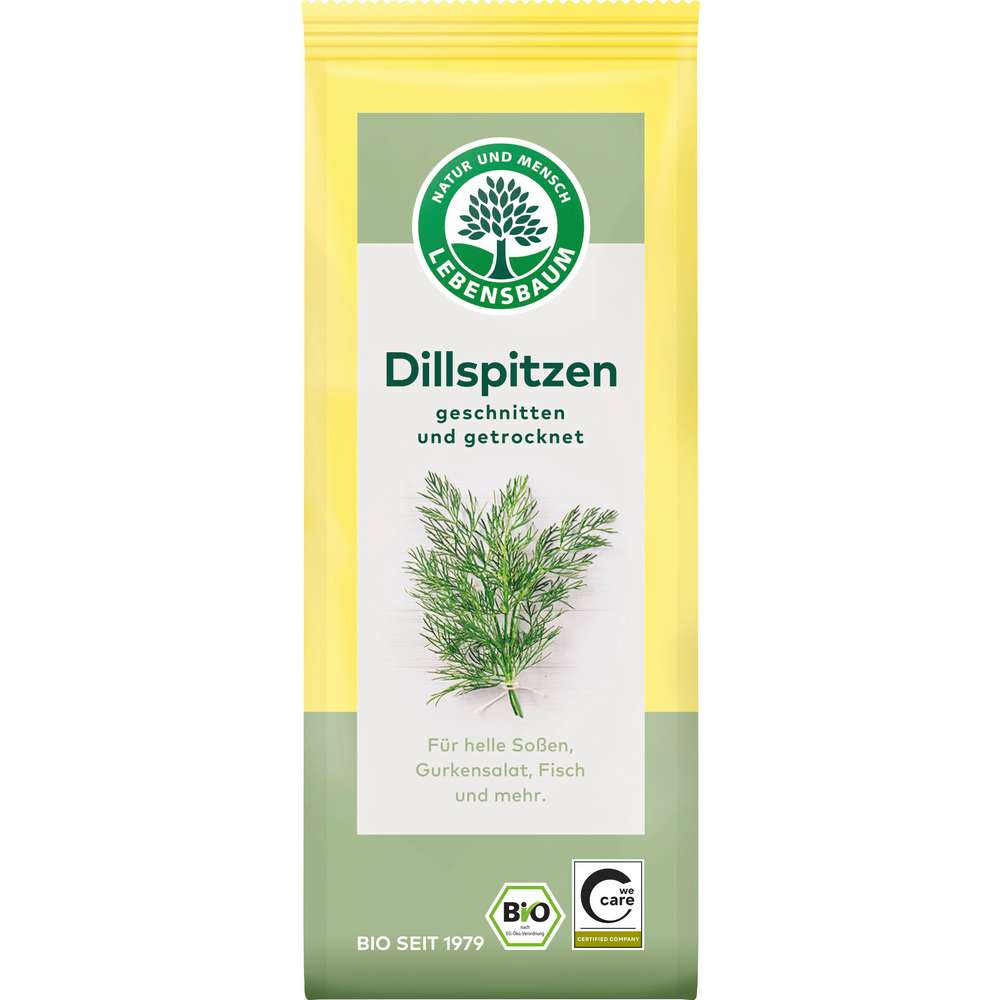 Produktabbildung Ulrich Walter Bio Dillspitzen, geschnitten und getrocknet