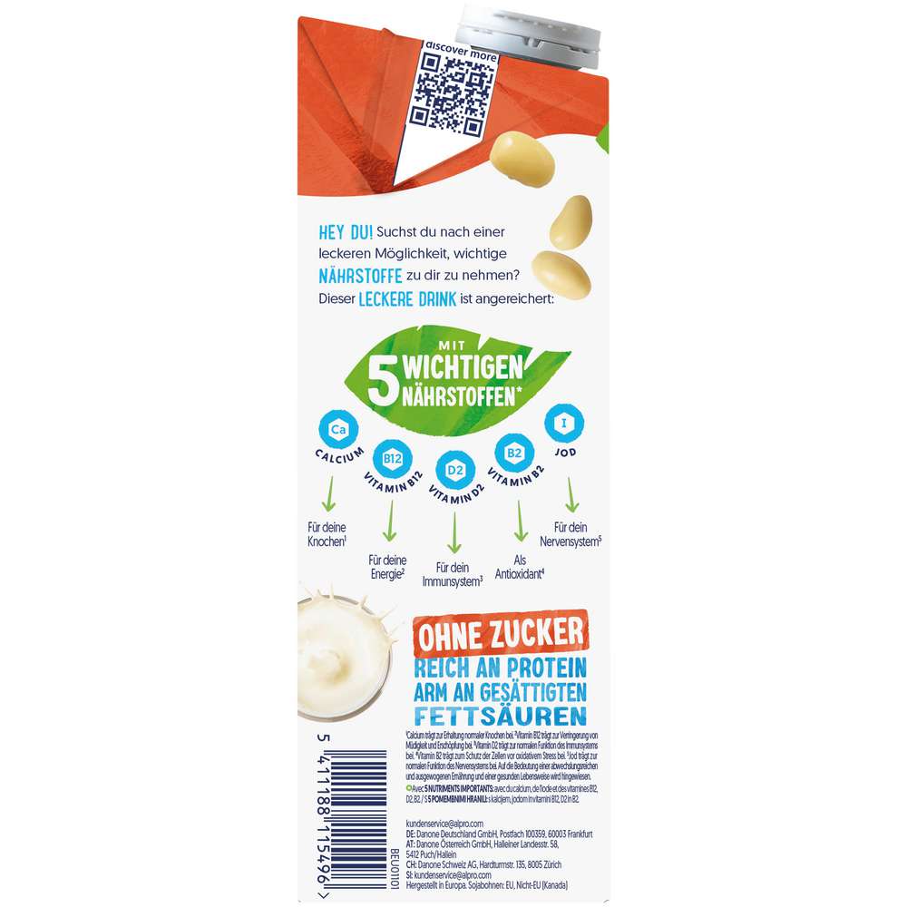 Produktabbildung Alpro Soja Drink, ungesüßt