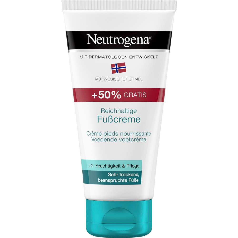 Produktabbildung Neutrogena Fußcreme, Sehr trockene beanspruchte Füße