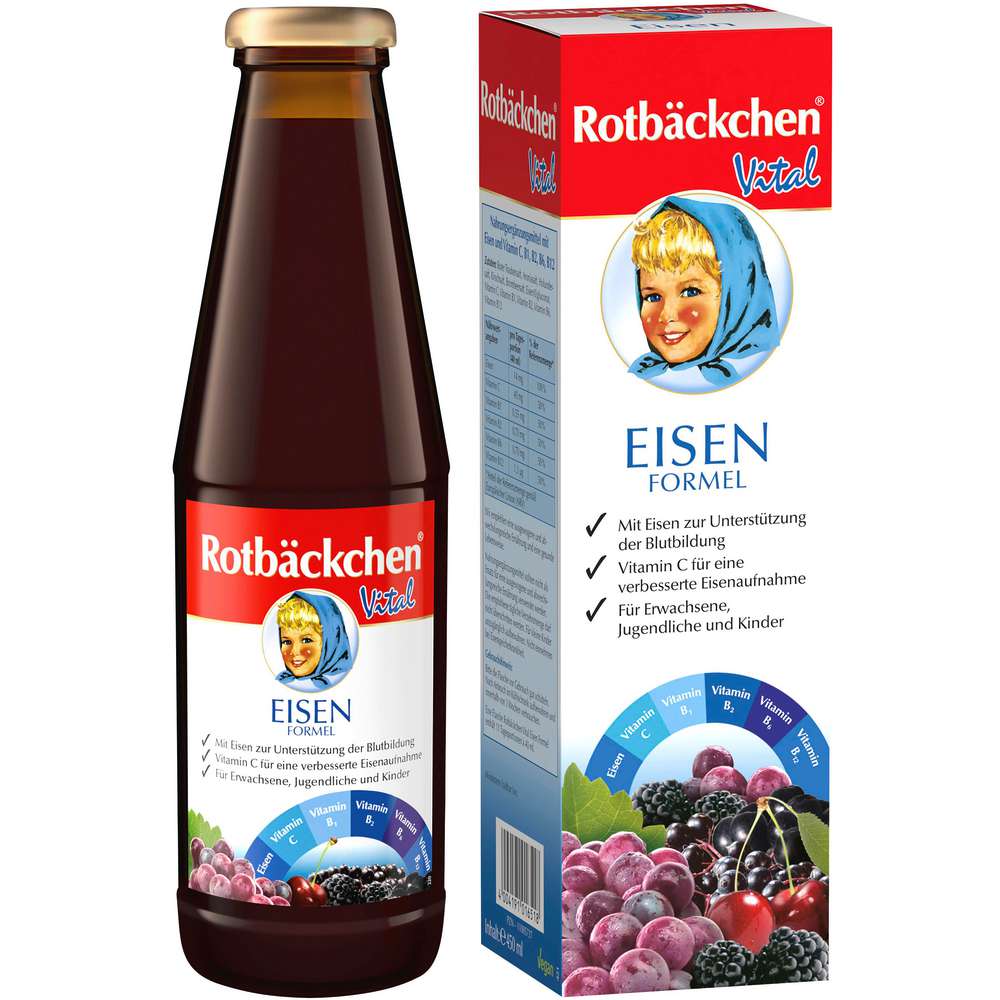 Produktabbildung Rotbäckchen Vital, Eisen
