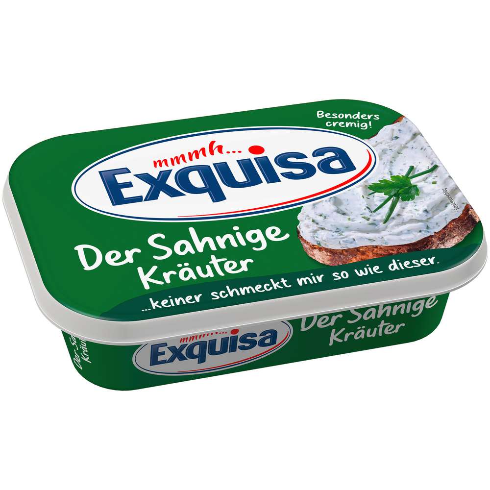 Produktabbildung Exquisa Frischkäse, Kräuter Sahnig