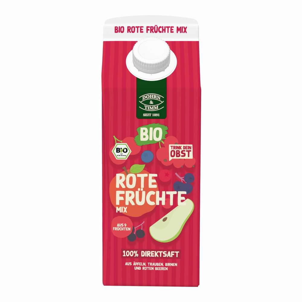 Produktabbildung Dohrn & Timm Bio Rote Früchtesaft