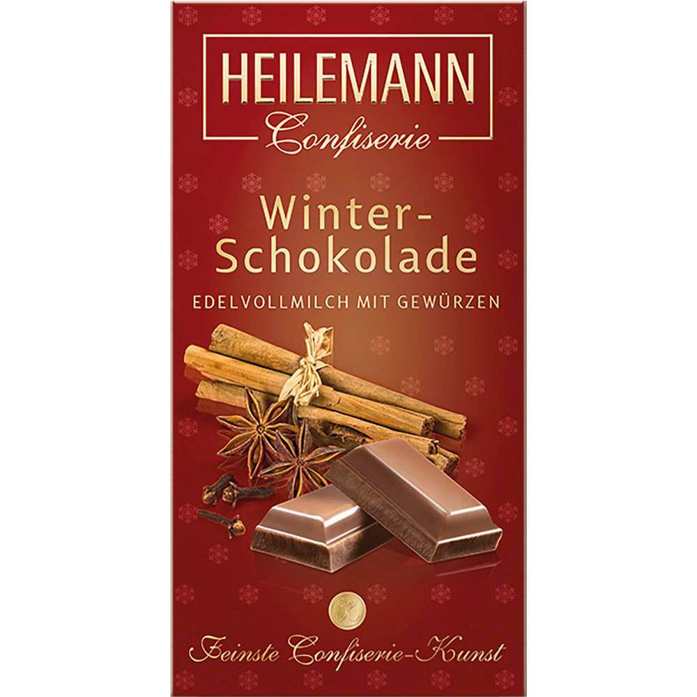 Produktabbildung Heilemann Winter-Schokolade, Edelvollmilch mit Gewürzen