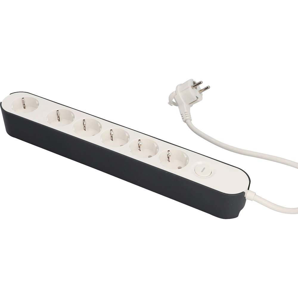 Produktabbildung EVB Steckdosenleiste 6-fach
