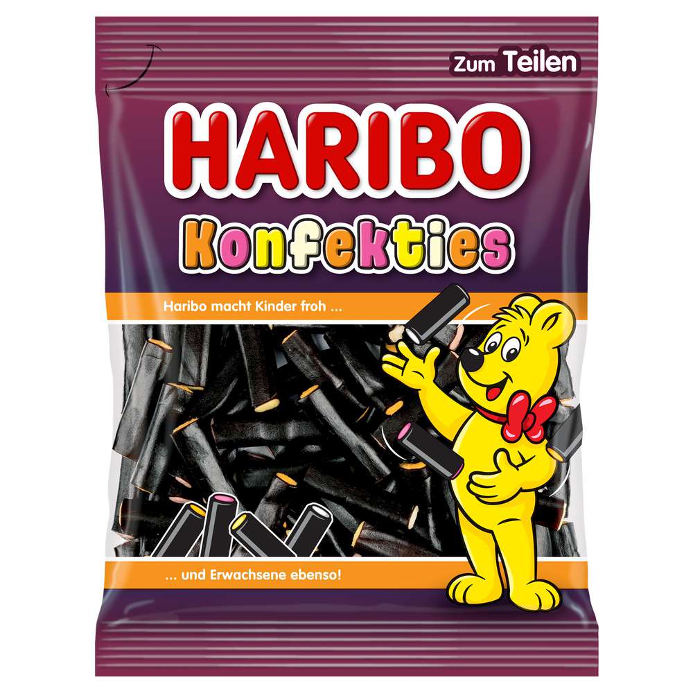 Produktabbildung Haribo Lakritz Konfekties