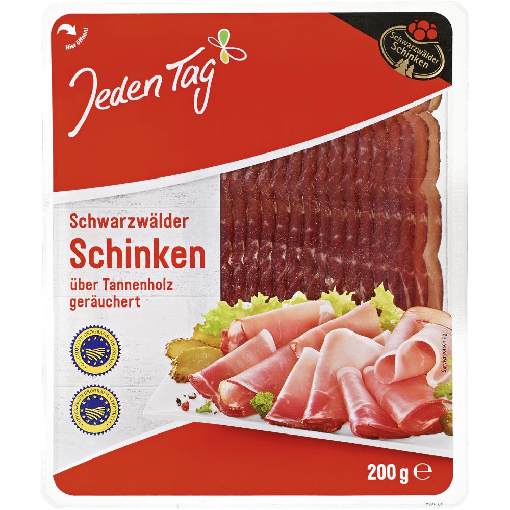 Produktabbildung keine Marke Jeden Tag  Schwarzwälder Schinken, 200 g