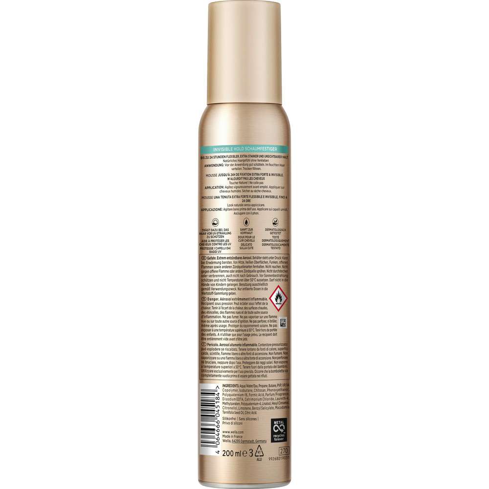 Produktabbildung Wella Wellaflex Schaumfestiger, Invisible Hold