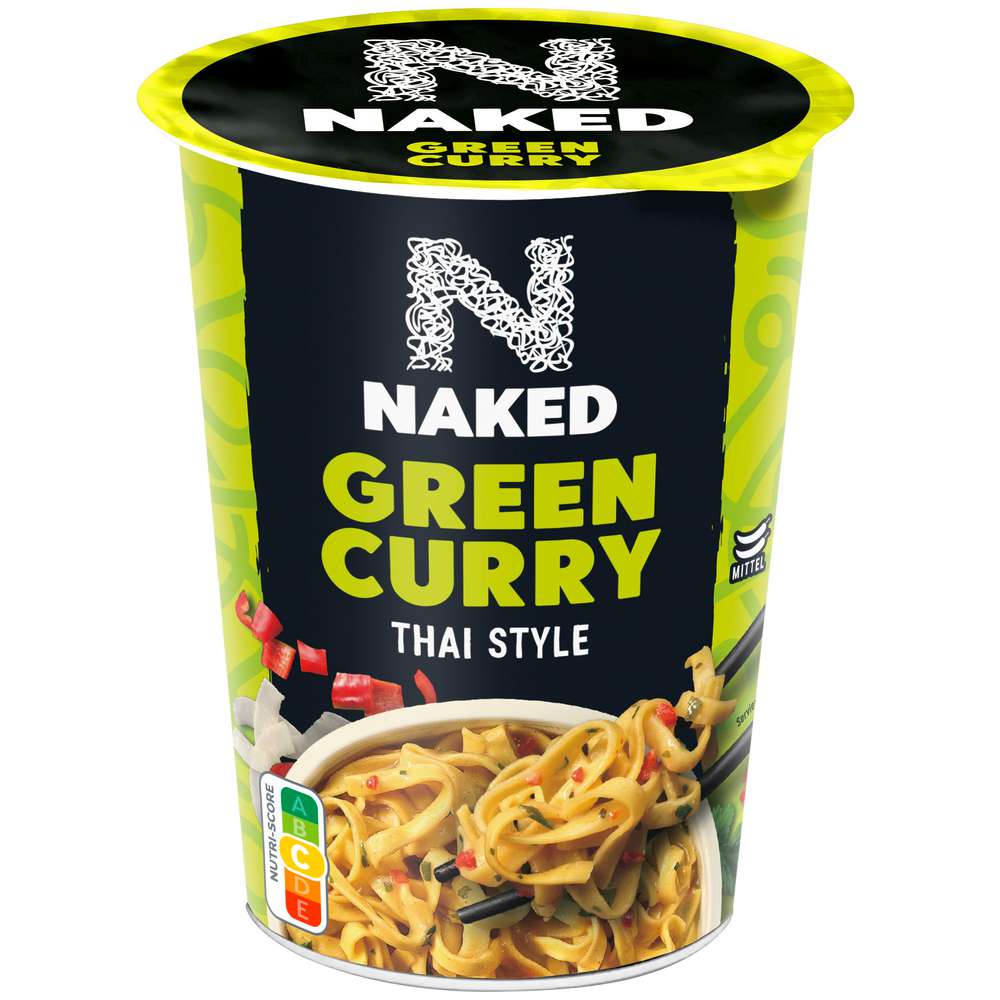Produktabbildung Naked Thailändische Nudeln, Green Curry