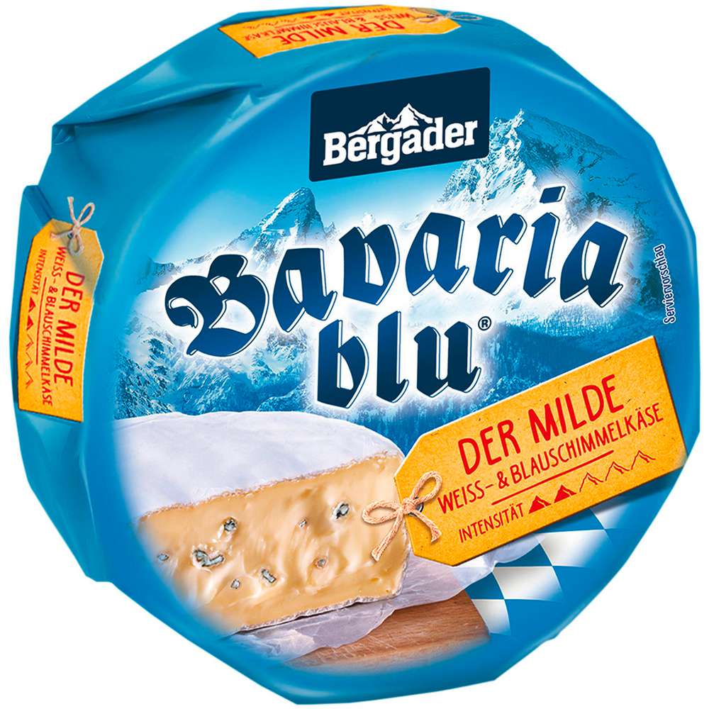 Produktabbildung Bergader Käse Bavaria Blu,  Der Milde