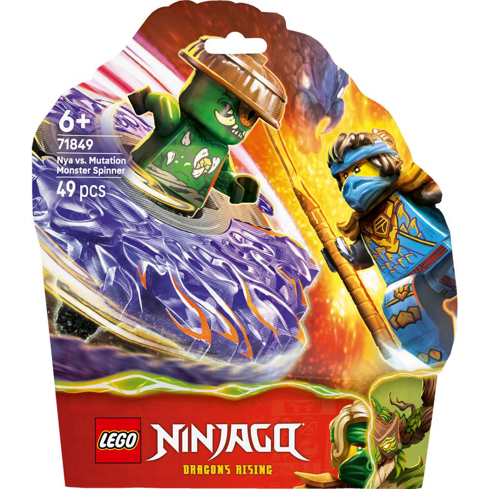 Produktabbildung Lego LEGO NINJAGO 71849 Nya vs. Mutationsmonster-Spinner