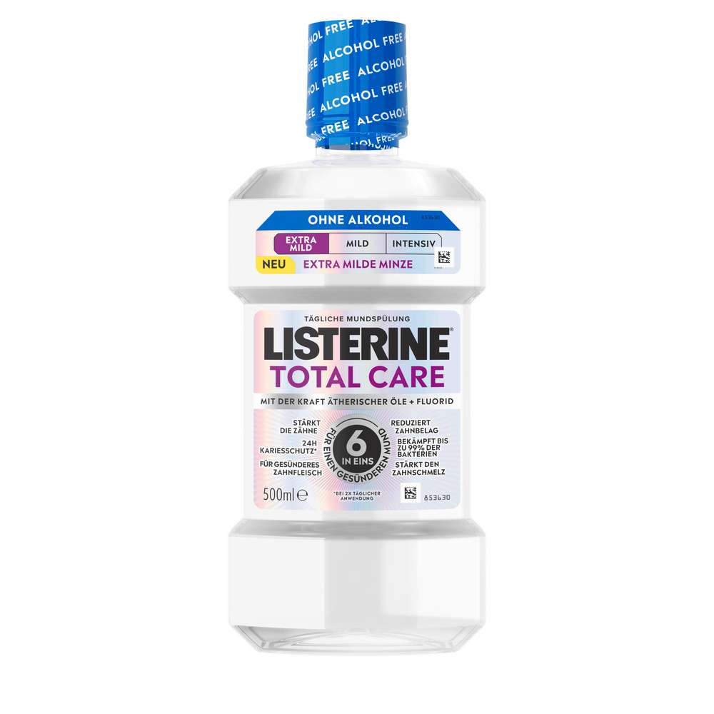 Produktabbildung Listerine Mundspülung Total Care extra mild