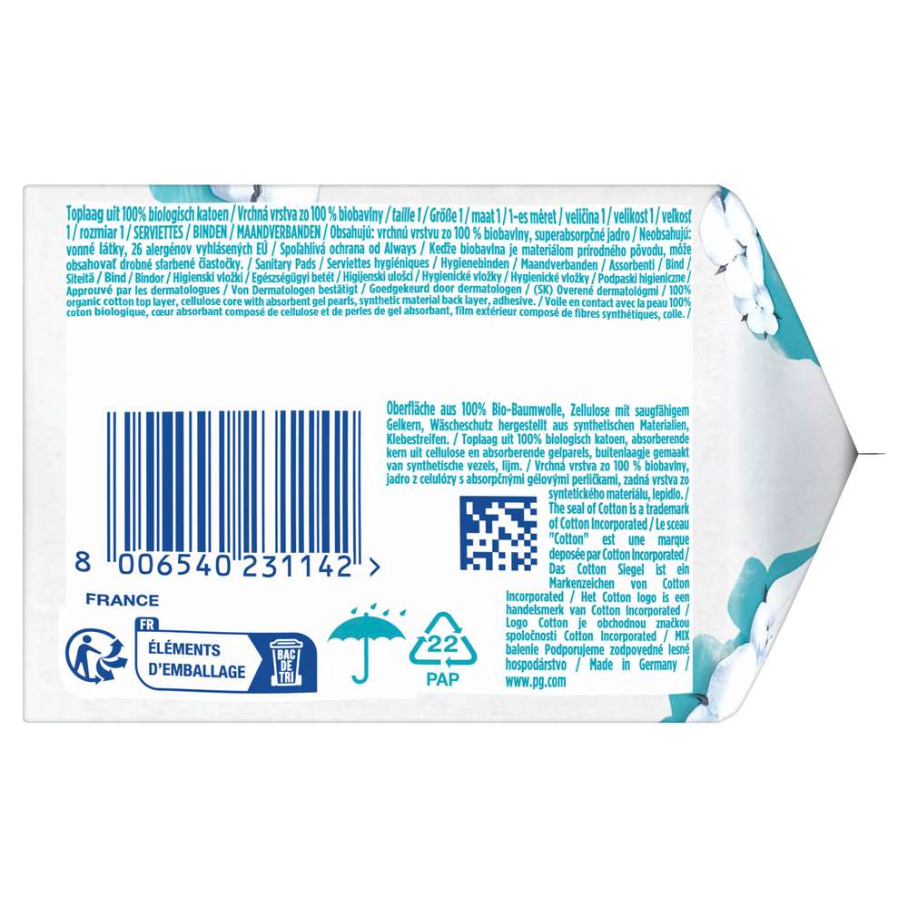 Produktabbildung Always Binden Cotton Protection Normal