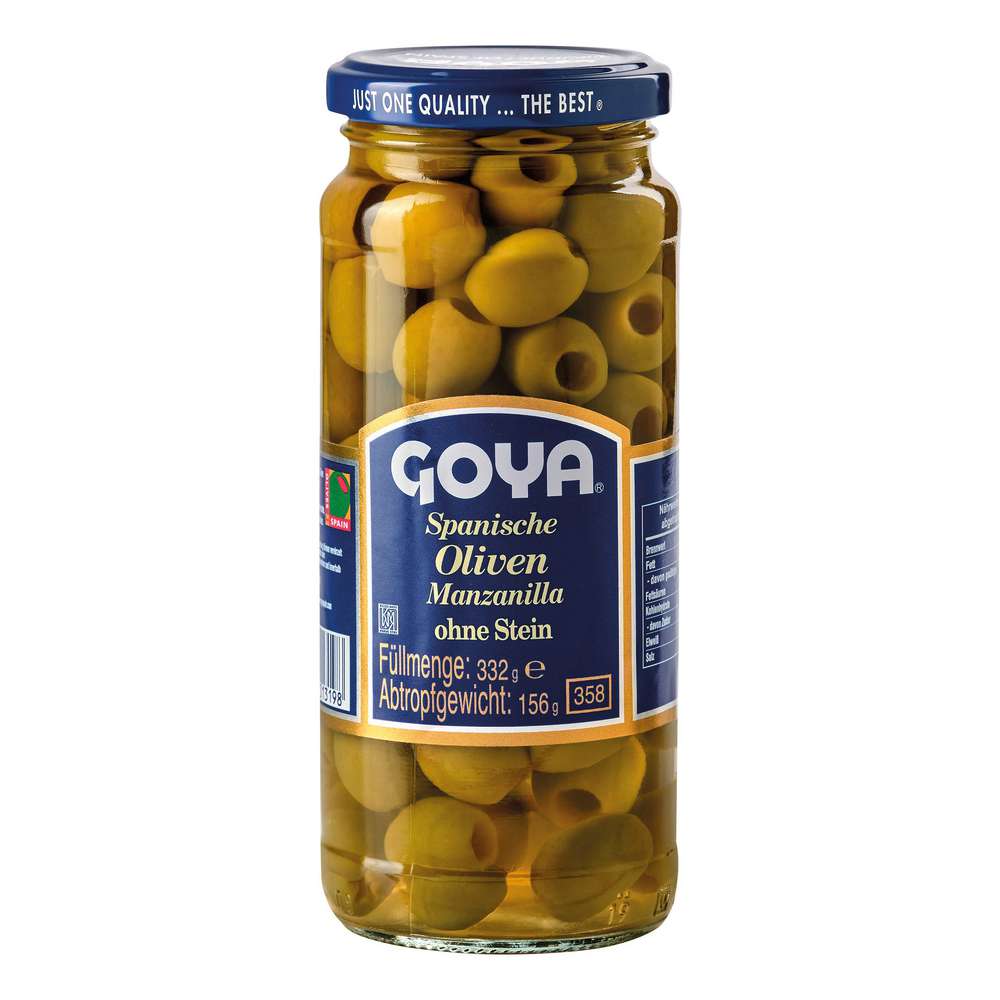 Produktabbildung Goya Spanische Oliven Manzanilla, ohne Stein