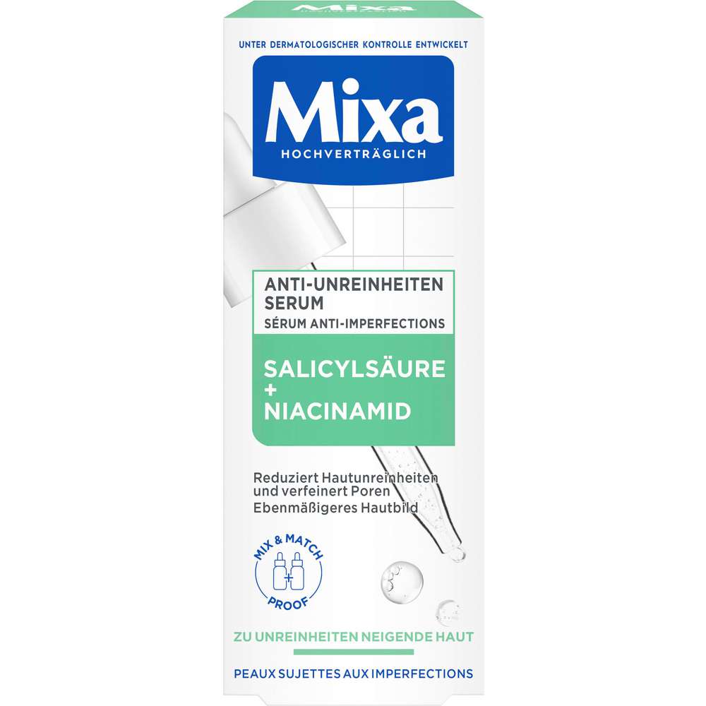 Produktabbildung Mixa Anti-Unreinheiten Serum