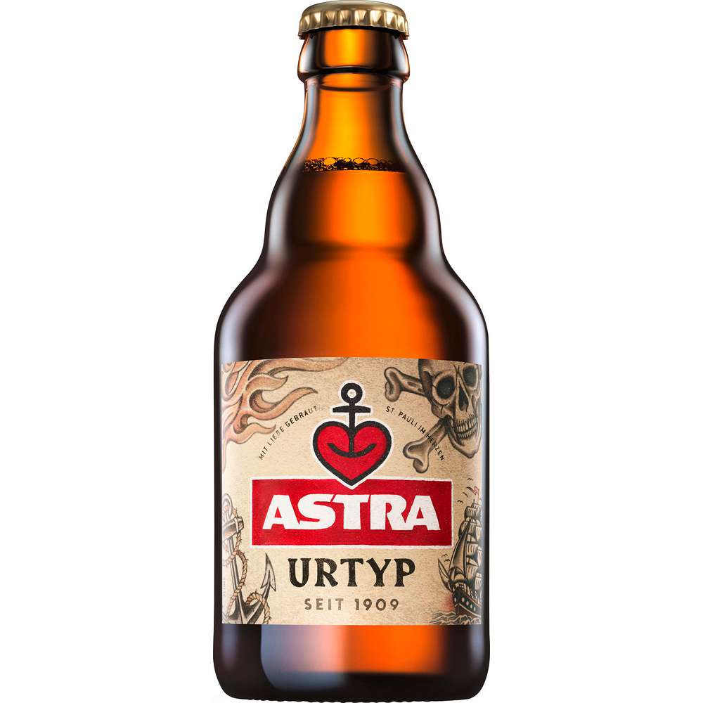 Produktabbildung Astra Pilsener Bier Urtyp, 4,9 %