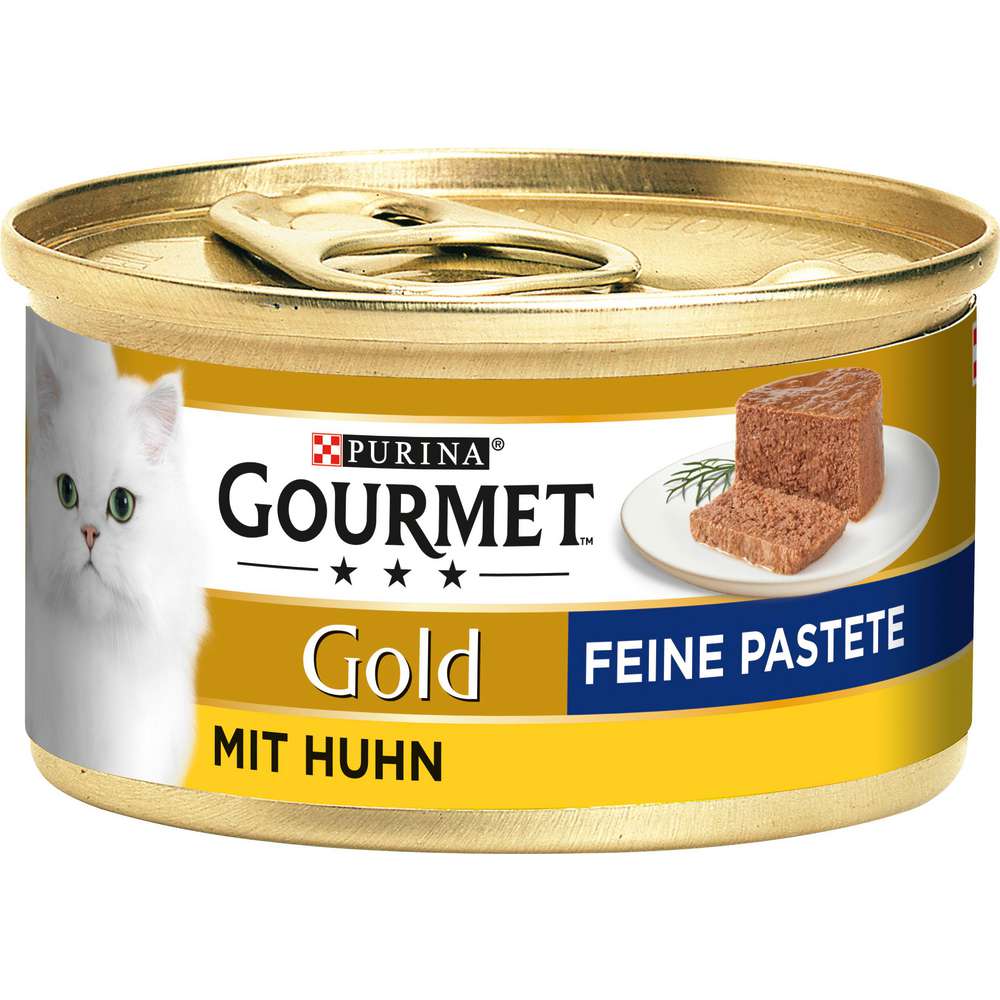 Produktabbildung Purina Katzen-Nassfutter Gourmet Gold Feine Pastete mit Huhn