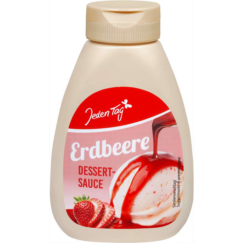 Produktabbildung Jeden Tag Dessertsauce Erdbeere 