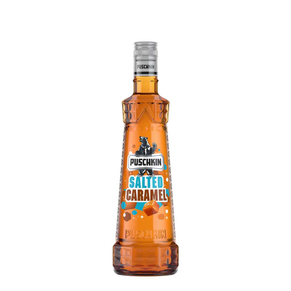 Produktabbildung Puschkin Vodka Salted Caramel 17,5%