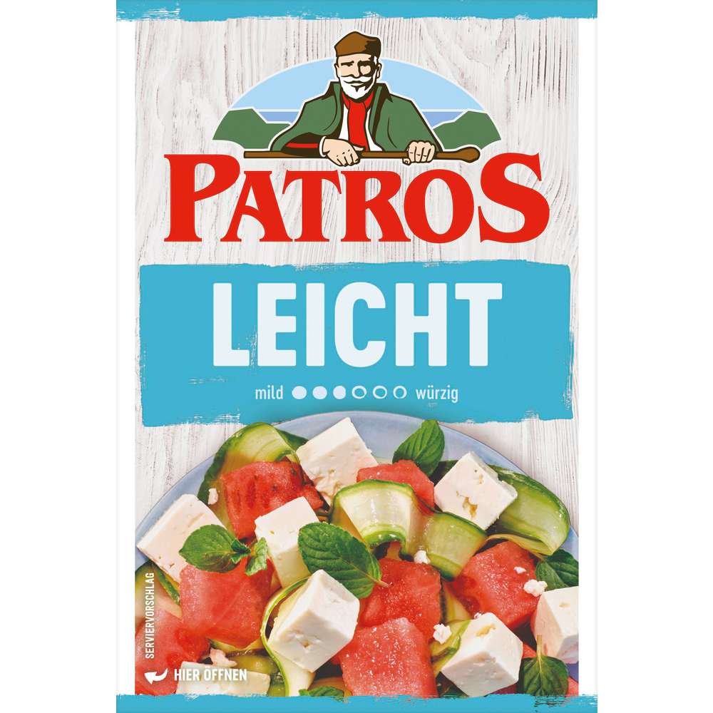 Produktabbildung Patros Hirtenkäse, Leicht