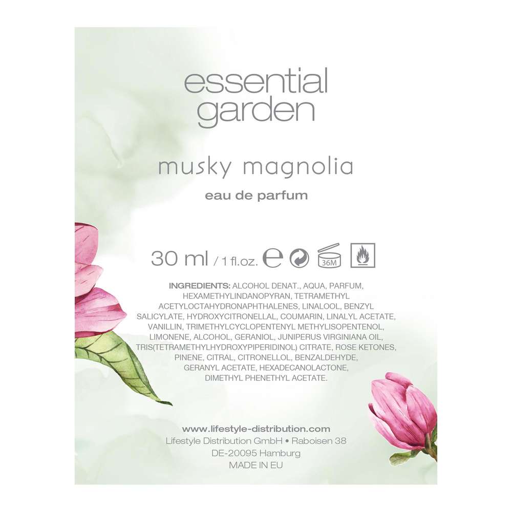 Produktabbildung Essential Garden Eau de Parfum,  Musky Magnolia