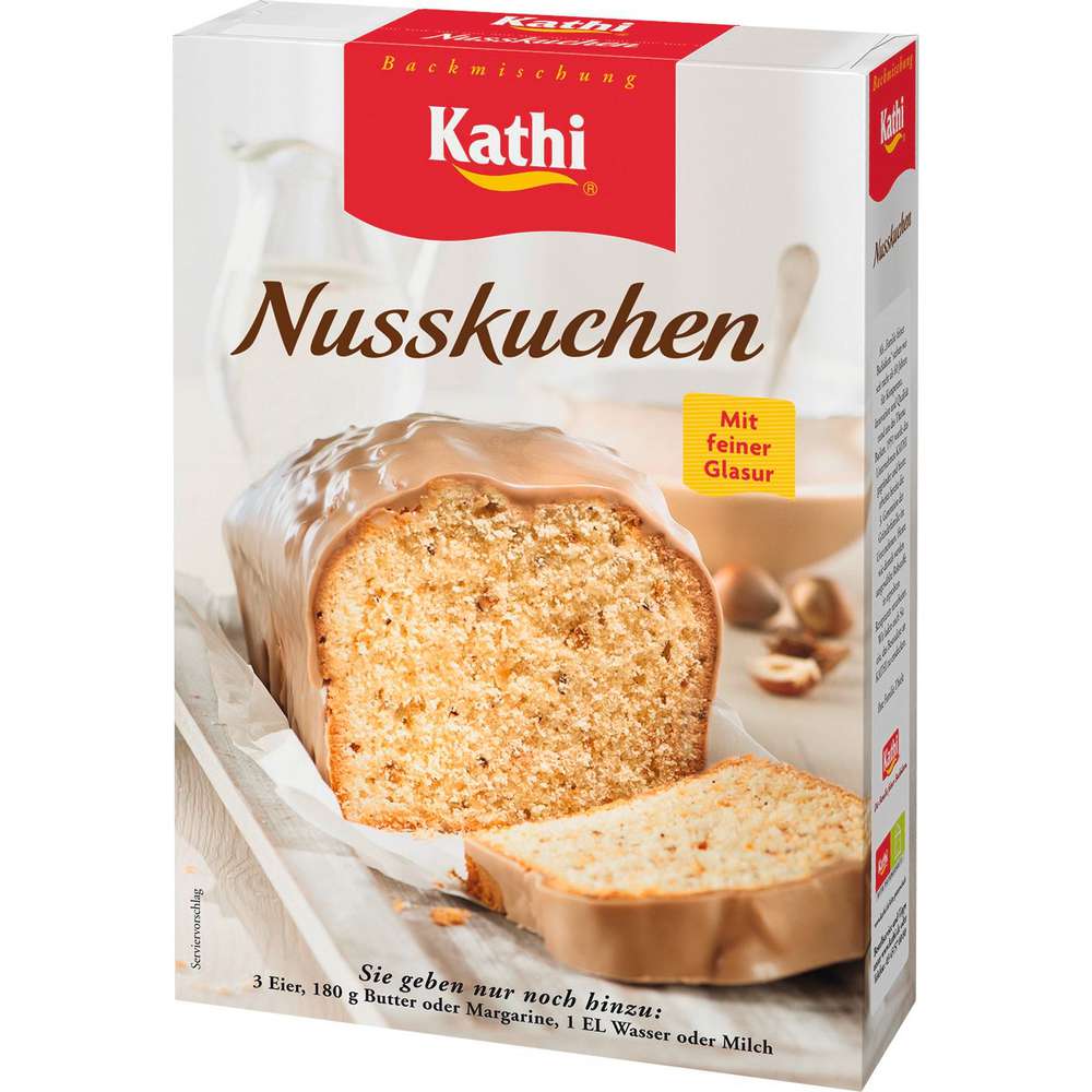 Produktabbildung Kathi Kuchenmischungen, Nuss